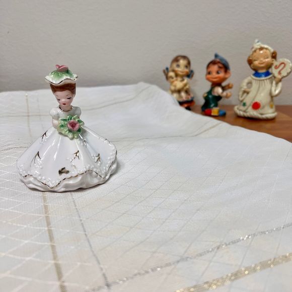 Vintage Josef Originals Bride, June Birthday Girl Figurine, Doll of the Month - Picture 1 of 7